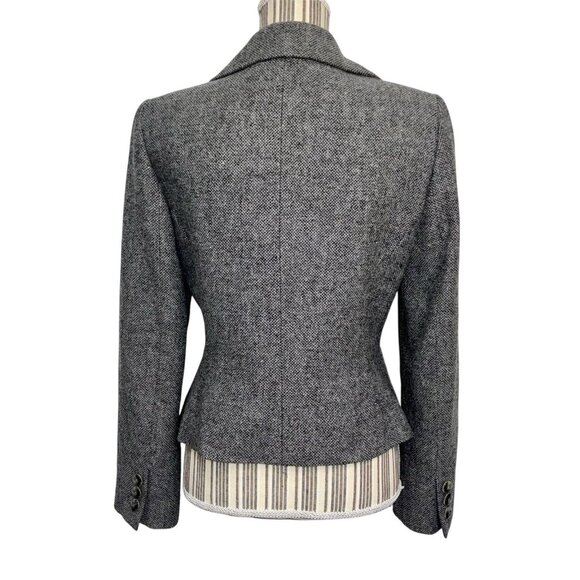 Tahari ASL Blazer Women’s 6 Gray Wool Blend Lined Arthur S. Levine Business Line - Picture 3 of 10